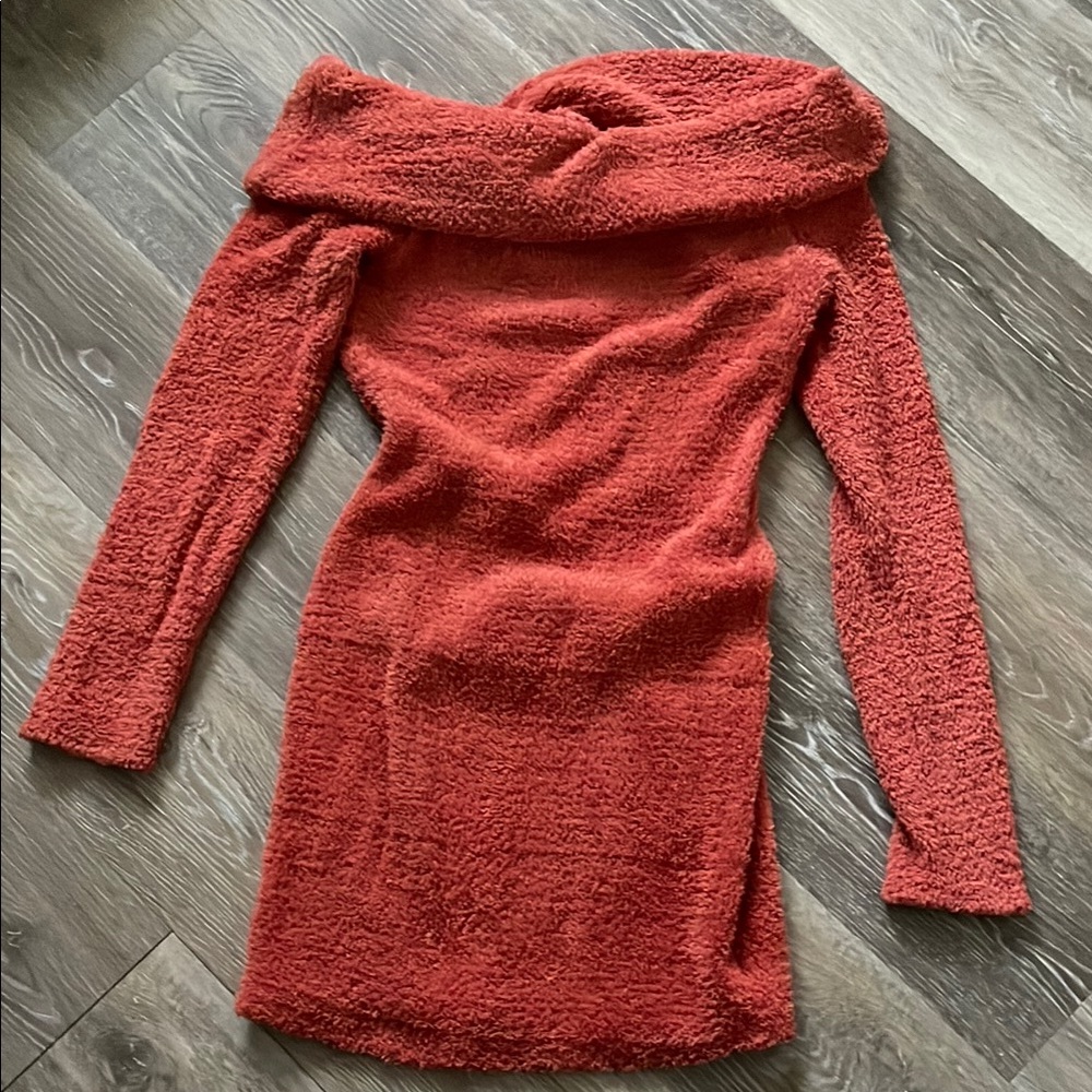 Cozy Off-Shoulder Fashion Nova Dress